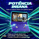 O Pocket Game 2™ – Console Gamer Portátil com +10.000 Jogos, Tela AMOLED 5.5” e Design Dobrável