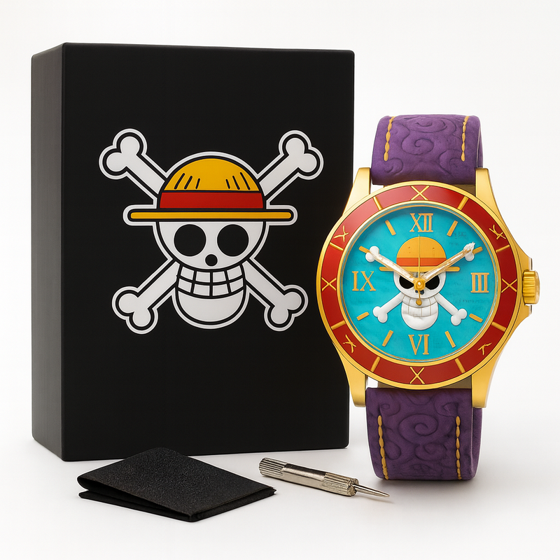 [LANÇAMENTO] One Piece Watches - Carregue o Verdadeiro Tesouro dos Piratas no Seu Pulso! 🏴‍☠️