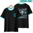 Hatsune Miku Anime Camiseta De Manga Curta Shorts Terno Vocaloid Roupas Masculinas E Femininas