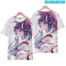 Hatsune Miku Anime Camiseta De Manga Curta Shorts Terno Vocaloid Roupas Masculinas E Femininas